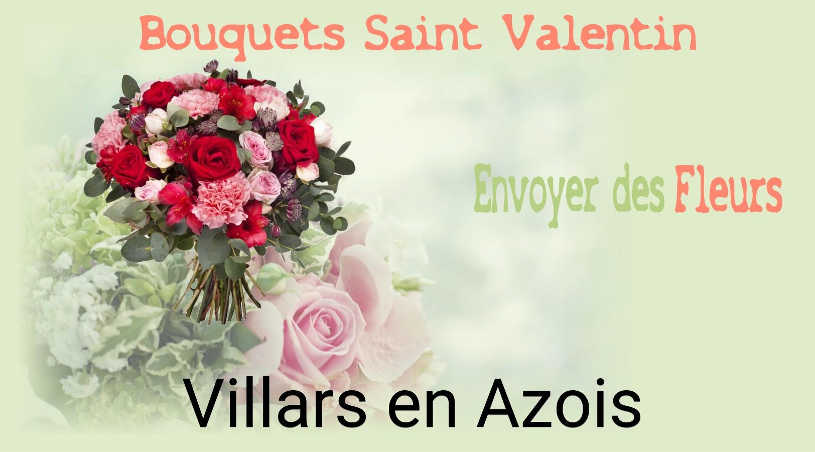 Roses de Saint-Valentin livrées à Villars-en-Azois